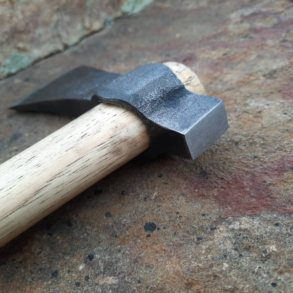 Forged Tomahawk from Railroad Clip