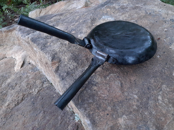 8" Folding Handle Skillet with Lid/Pan/Plate