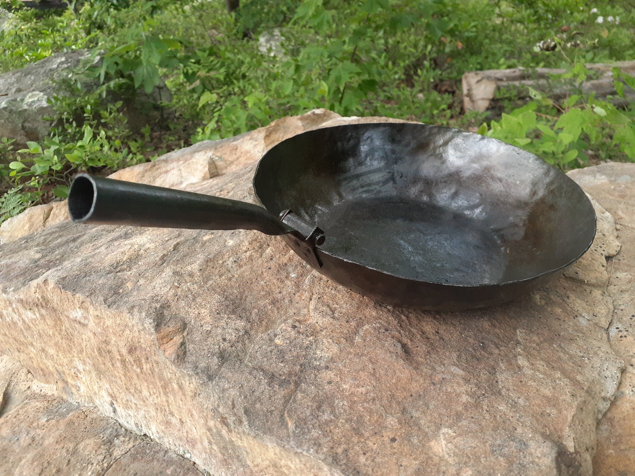Skillet - Hand forged Large 8.5 inch diameter - South Union Mills