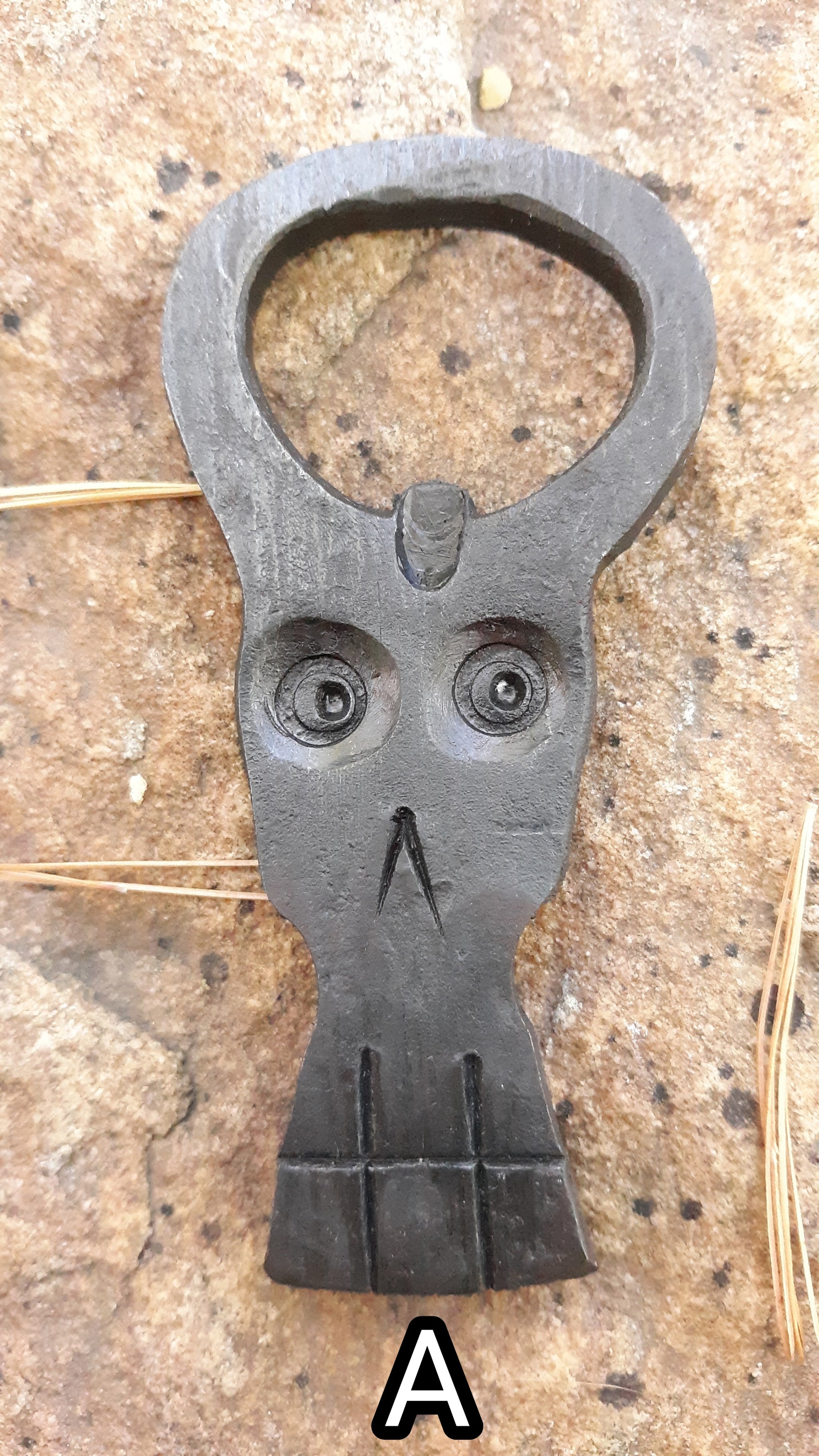 Skull Bottle opener, Hand Forged – Refiner