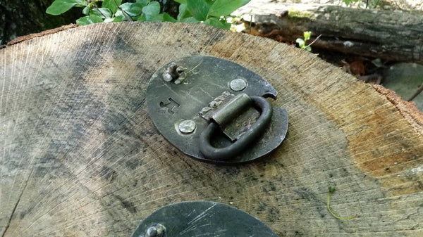 Forged Belt Buckle Bottle Opener Copper Cross