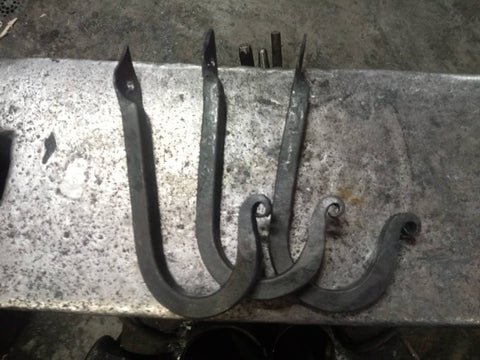 Forged Spade Hook Square